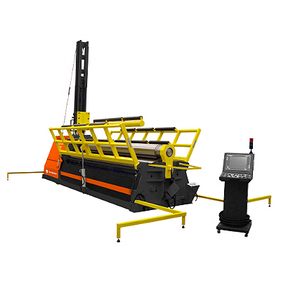 Calandra CNC 4 Rolos