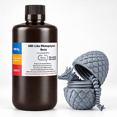 Resina Elegoo ABS-Like 1.0 1Kg Cinza