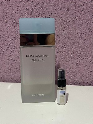 DECANT - 5ML - LIGHT BLUE - D&G - ORIGINAL