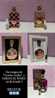 COMBO DE DECANTS 5 ML - ÁRABES - ORIGINAIS