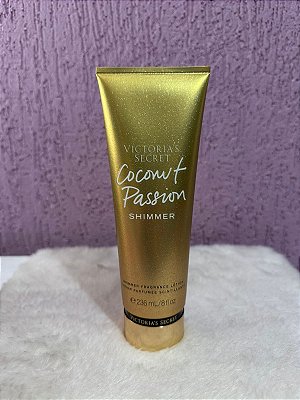 Loção Corporal - Coconut Passion SHIMMER (com brilho) - Victoria's Secret