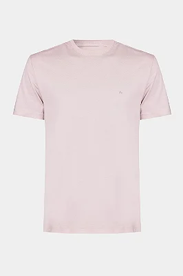 Camiseta Básica Aramis Rosa Pastel