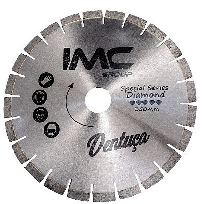 Disco Diamantado Silencioso Dentuça 350mm