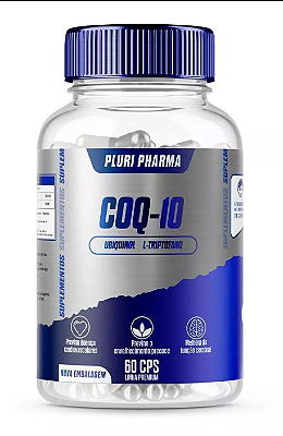 CoQ -10 100mg + Triptofano 50mg - 60 cápsulas