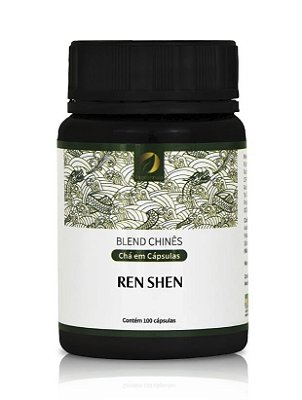 Ren Shen (Panax ginseng) - 100 cápsulas