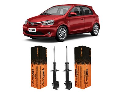 2 Amortecedor Suspensão Dianteira Toyota Etios 2012 A 2020