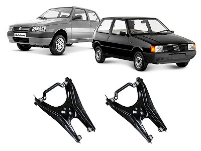 2 Bandeja Leque Traseiro Fiat Uno Mille 2004 2005 2006 2007