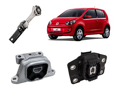 3 Coxins Cambio Motor Vw Up 2014 2015 2016 2017 2018 2019 20