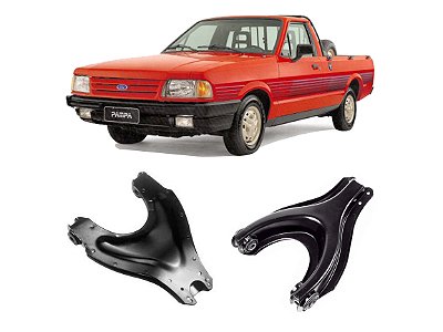 2 Balança Inferior Dianteira Ford Pampa 1988 1989 1990 1991