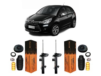 2 Amortecedor Cofap Kit Dianteiro C3 2015 2016 17 Automatico