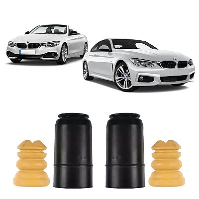 Par Batente Coifa Suspensão Traseira Bmw 420I 2014 2015 2016