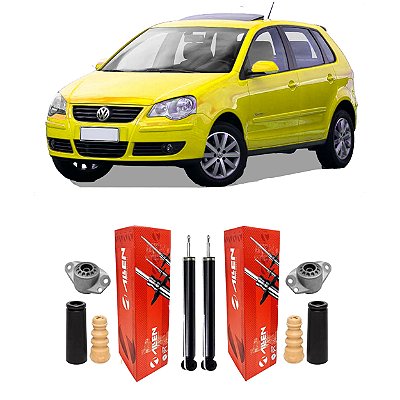 Amortecedores Traseiro C/ Kit Reparo VW Polo 2010 2011 2012