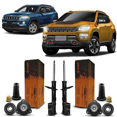 2 Amortecedor Kit Dianteiro Jeep Compass 2016 A 2025