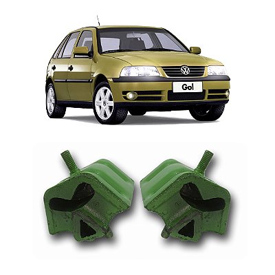 Par Coxim Calço Motor Lateral Volkswagen Gol AP 2000 a 2005