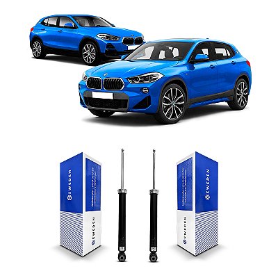 2 Amortecedores Sweden Suspensão Traseira Bmw X2 2018 Até 2022