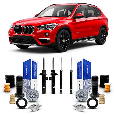 Jogo Amortecedores + Kit Suspensão Bmw X1 Sdrive 2016 Até 2022