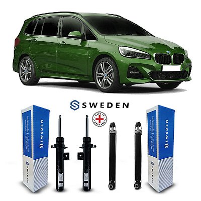 Jogo 4 Amortecedor Dianteiro Traseiro Bmw 220i 2015 A 2018