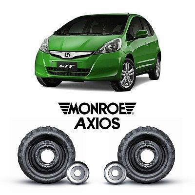 Par Batedor Batente Rolamento Dianteiro Honda Fit 2008 A 2014