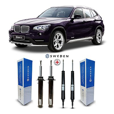Jogo 4 Amortecedor Dianteiro Traseiro Bmw X1 Sdrive E84 2010 2011 2012 2013 2014 2015