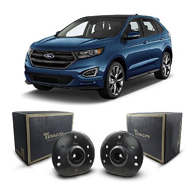 2 Suporte Batente Coxim Tenacity Suspensão Dianteira Ford Edge 2016 2017 2018 2019