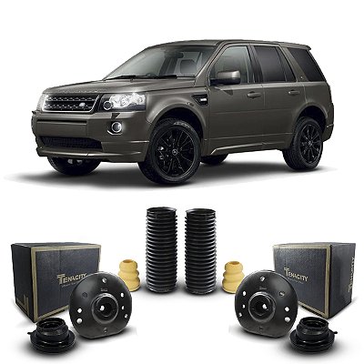 Par Kit Coxim Rolamento Batente Coifa Amortecedor Dianteiro Freelander 2 2007 2008 2009 2010 2011 2012 2013 2014 2015