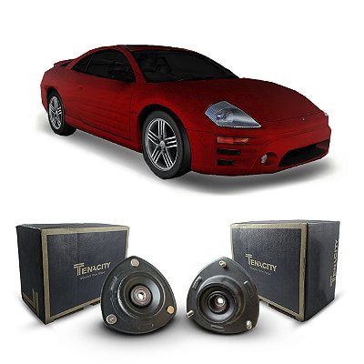 Par Coxim Batente Suporte Com Rolamento Tenacity Suspensão Dianteira Mitsubishi Eclipse 2000 2001 2002 2003 2004 2005