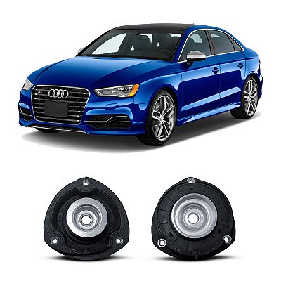 Par Batente Coxim Suporte Do Amortecedor Dianteiro Audi S3 Sedan 2013 2014 2015 2016