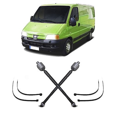 Par Barra Terminal Articulação Direção Axial Peugeot Boxer 2006 2007 2008 2009 2010 2011 2012 2013 2014 2015 2016 2017