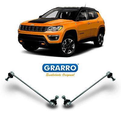 Par Bieleta Tirante Estabilizadora Amortecedor Dianteiro Original Grarro Jeep Compass 2016 2017 2018 2019 2020 2021