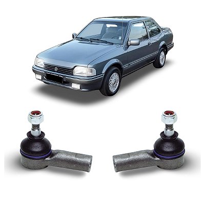 Par Terminal De Direção Ponteira Articulação Pivo Suspensão Dianteira Volkswagen Apollo 1990 1991 1992