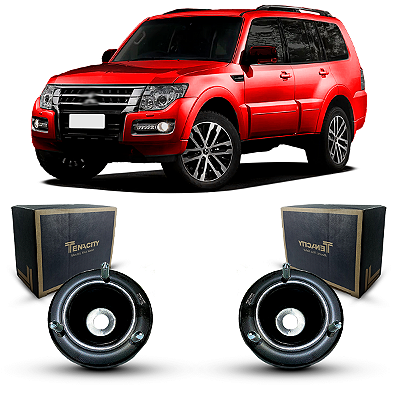 Par Coxim Batente Suporte Amortecedor Dianteiro Tenacity Mitsubishi Pajero Full 2015 2016 2017 2018 2019 2020 2021