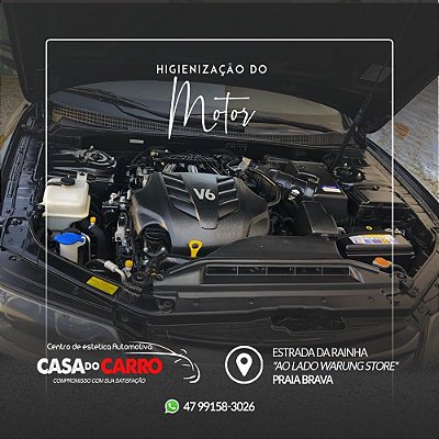 Lavação motor
