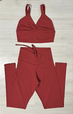Conjunto Light Vermelho