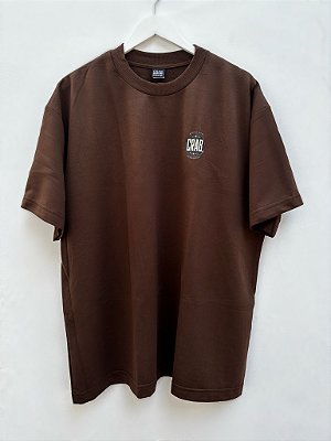 Camiseta Oversized Marrom