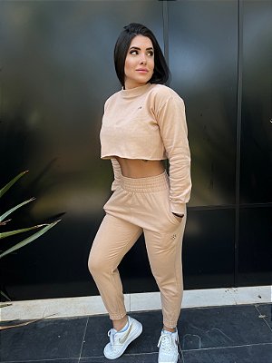 Conjunto Moletinho Marrom