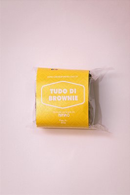 Brownie recheado com beijinho de leite em pó