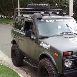 SNORKEL OGZ EM FIBRA COMPLETO PARA LADA NIVA