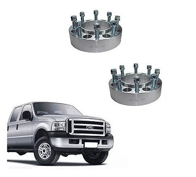 ALARGADOR DISTANCIADOR DE RODAS FORD F250 F350 AVM (PAR)