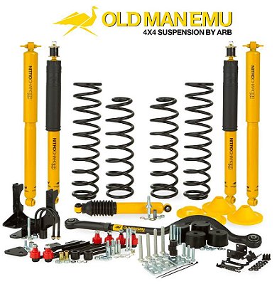 KIT DE SUSPENSAO 4 POLEGADAS PARA JEEP WRANGLER