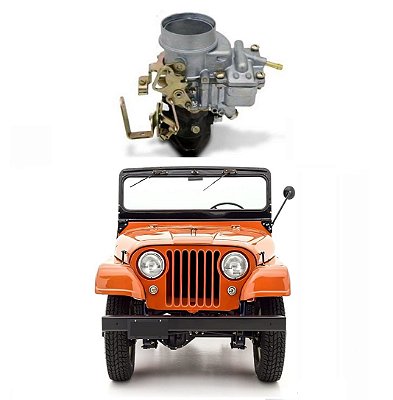Carburador Jeep Willys / Rural / F75 Motor 6 cc Ford / Willys DFV228