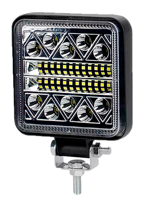 FAROL DE MILHA QUADRADO LED 7D 102W