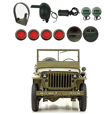 KIT DE ILUMINAÇÃO PARA JEEP GPW E MB