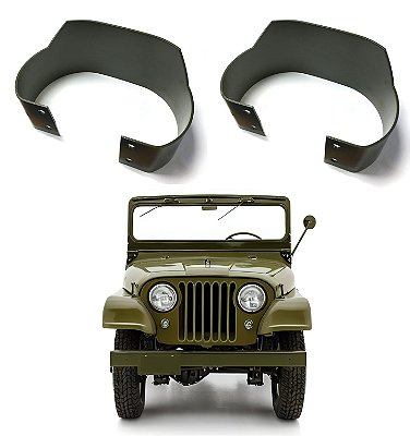 PARACHOQUES TRASEIROS JEEP MILITAR M520 FORD / WILLYS