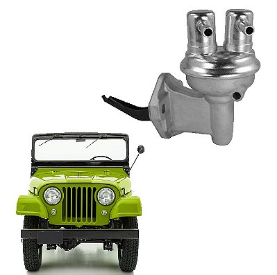 Bomba De Combustível Jeep Willys /Rural /F75/ F100 / Maverick 6cc 3000