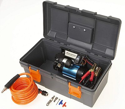 Compressor De Ar 150 Lbs Portátil 12v Pistão Duplo - SCPLED