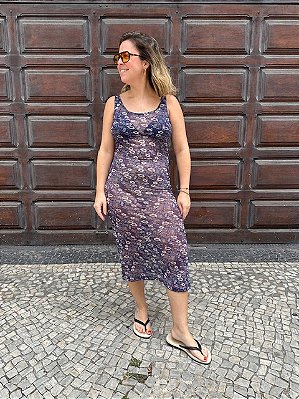 VESTIDO REGATA TULE BLOOM