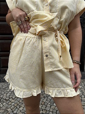 SHORT BABADINHOS STRIPES MIX