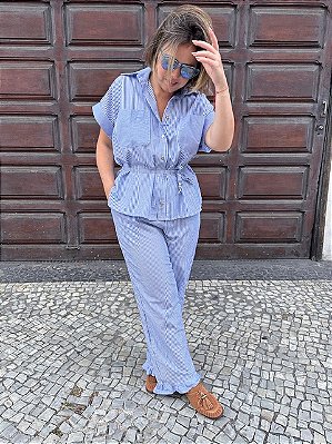 CALÇA BABADINHO STRIPES MIX