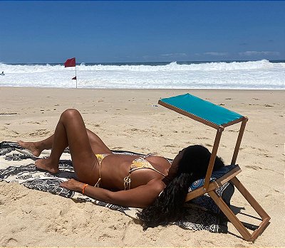 Espreguiçadeira de praia