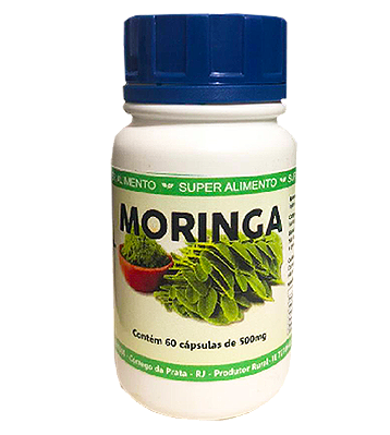 Moringa 500 mg - com 60 Cápsulas